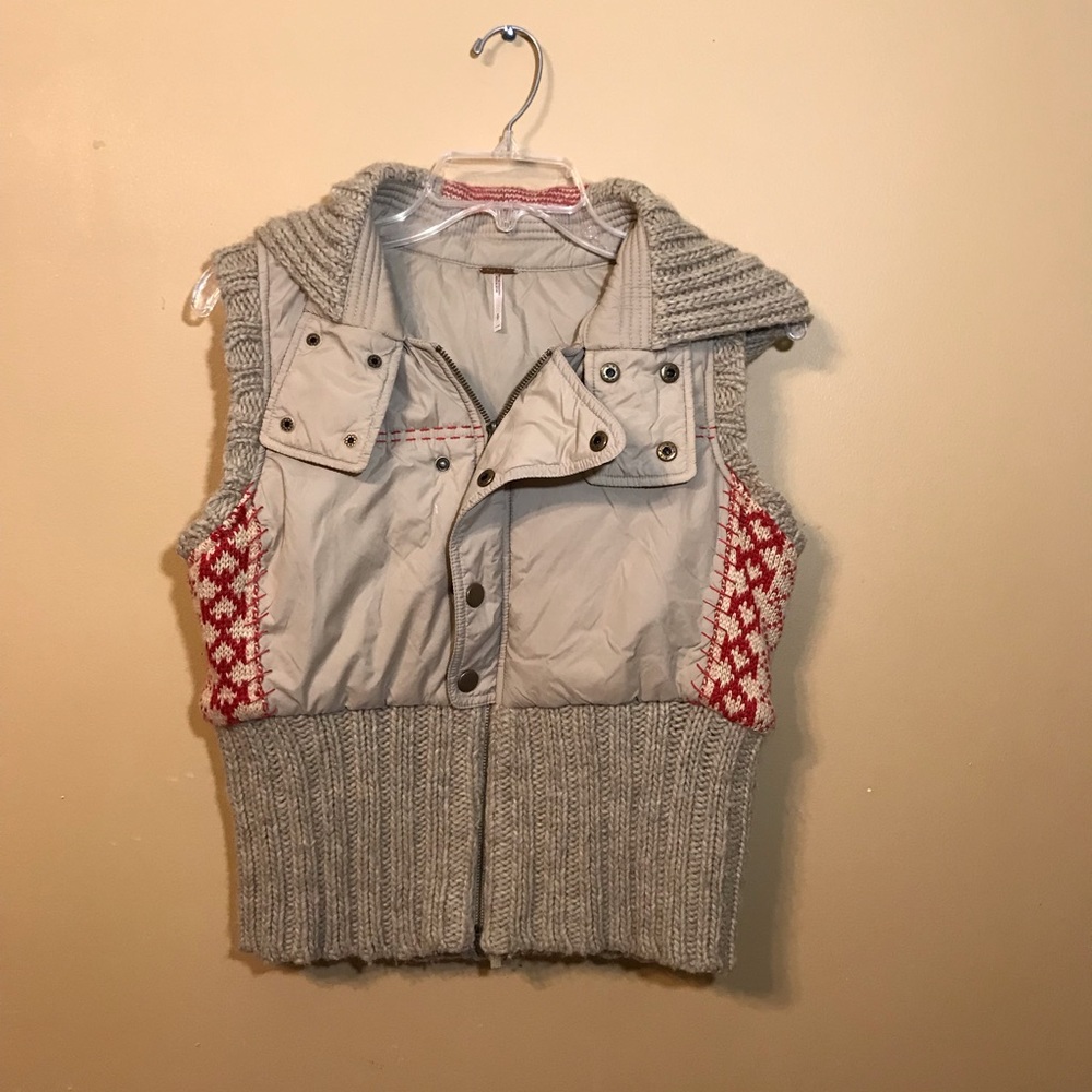 EUC Free People Puffy Vest